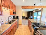 Granite counters, Stainless Steel appliances, all the gadgets you need